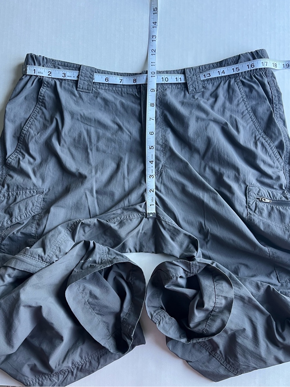 Columbia Sportswear Silver Ridge Convertible Zip Off  Utility Outdoor Pants 36 - Picture 13 of 15